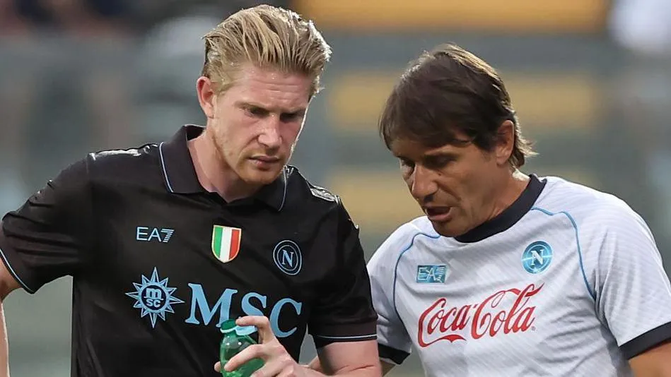 Celebrated in the manner of Diego Maradona – might De Bruyne come back to haunt Man City?